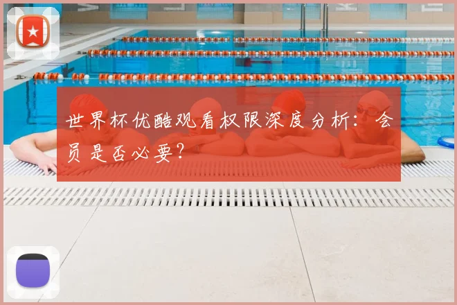 世界杯优酷观看权限深度分析：会员是否必要？